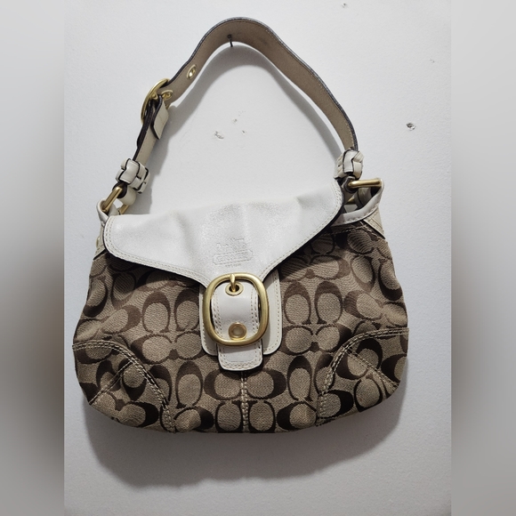 Coach | Bags | Coach Signature Jacquard Soho Shoulder Bag